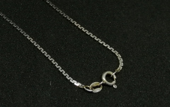 Collana d'argento catena 45cm